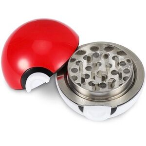 Pokeball herb grinder